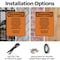 Signmission Interrupting Utility Power Automatically OSHA Warning Sign, Plastic, 10in W x 14in L, 2PK OS-2PACK-WS-P-1014-V-13264 - alternate 3